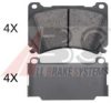  35036 Brake Pad Set, disc brake